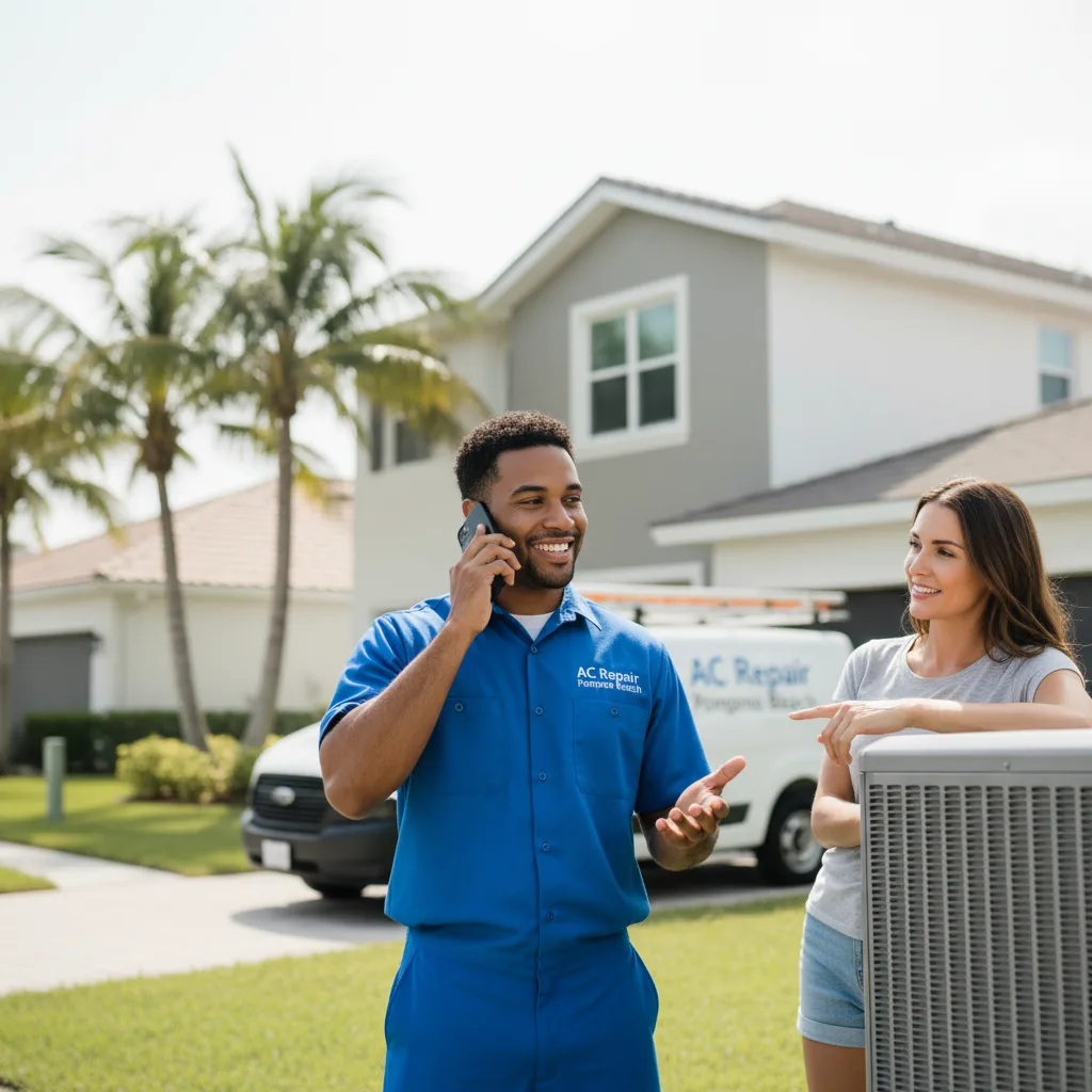 AC Repair Pompano Beach customer support in Due West
